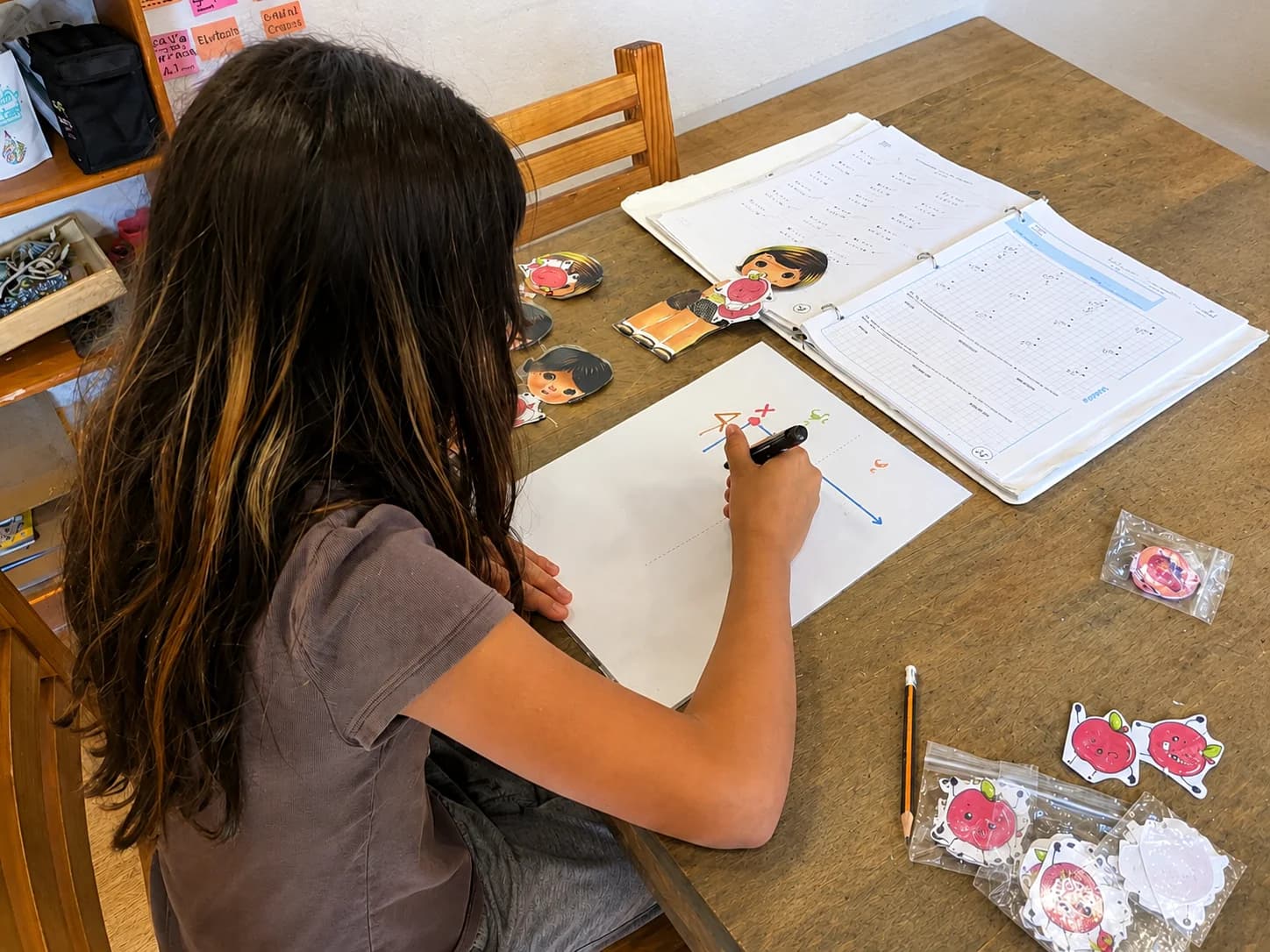 Lectoescritura y pensamiento matemático en Grupo Helechos 2